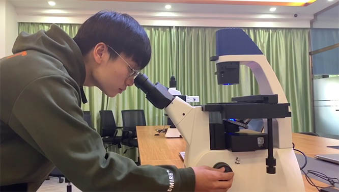 Ji'nan University microscope training activity at MICRO-SHOT