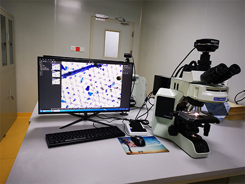 MSHOT microscope camera for cell section observation