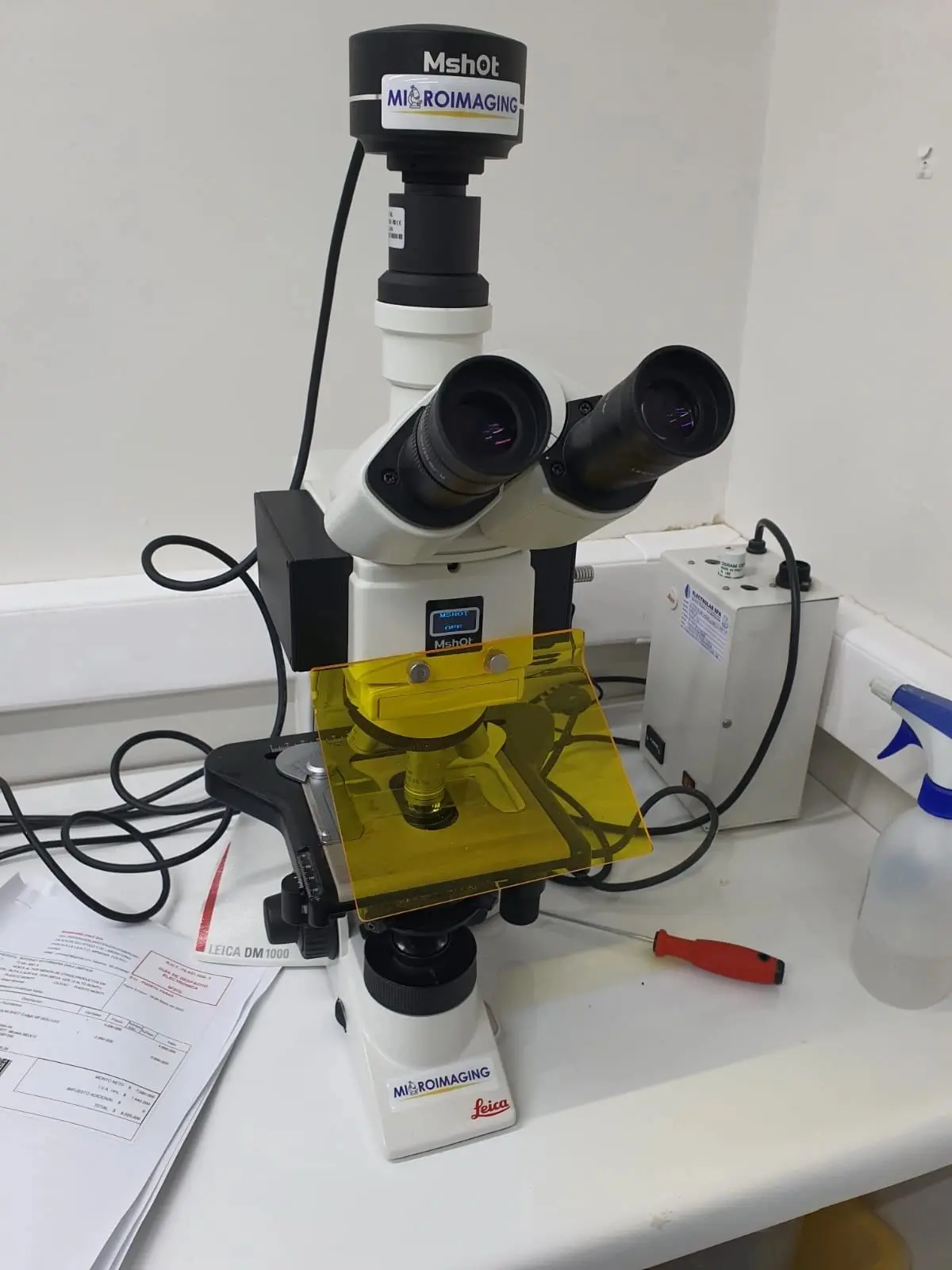 Upgrade Leica DM1000 Microscope to LED Fluorescence - Image 4