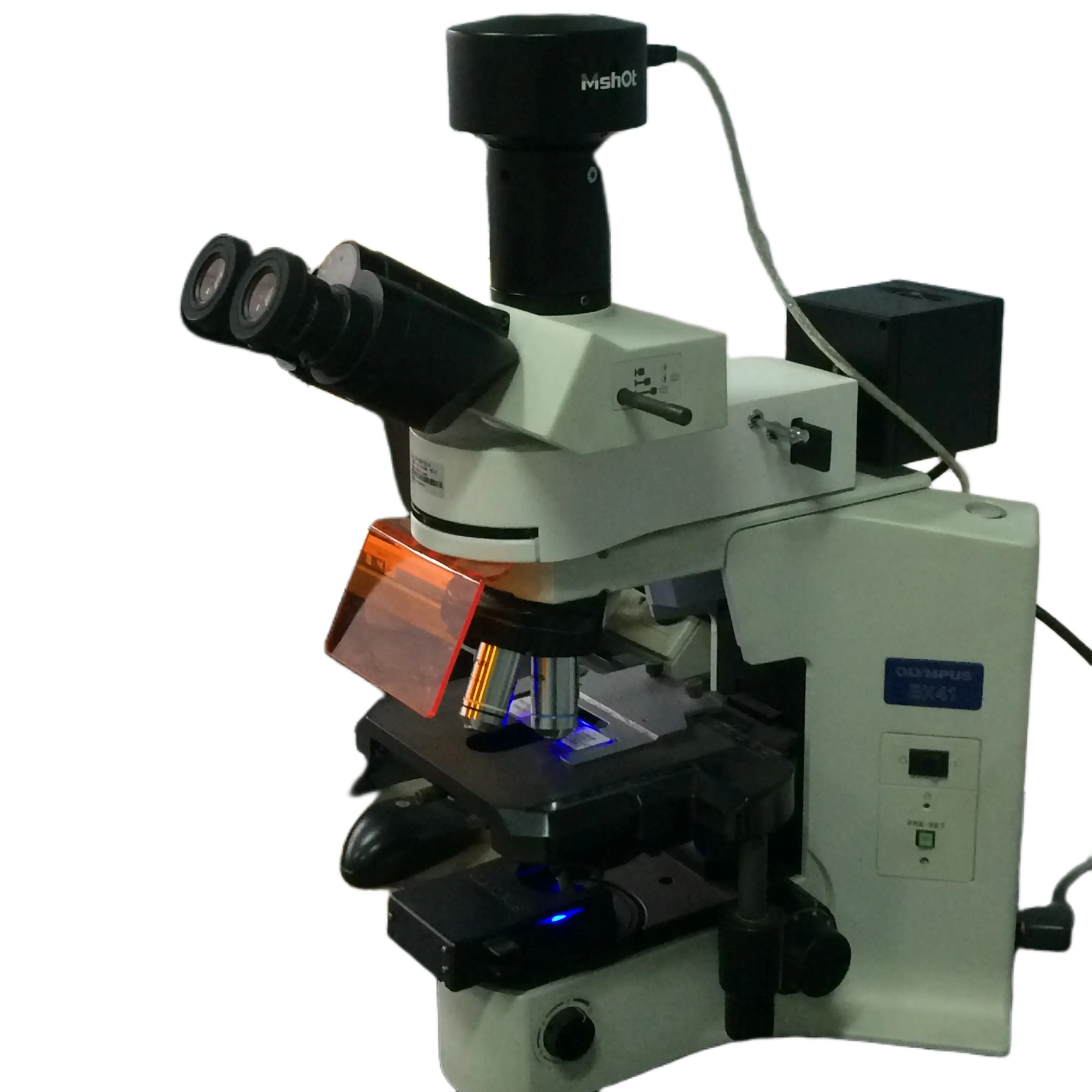 MSHOT Digital Display Upright Fluorescence Module for Evident BX41/BX43