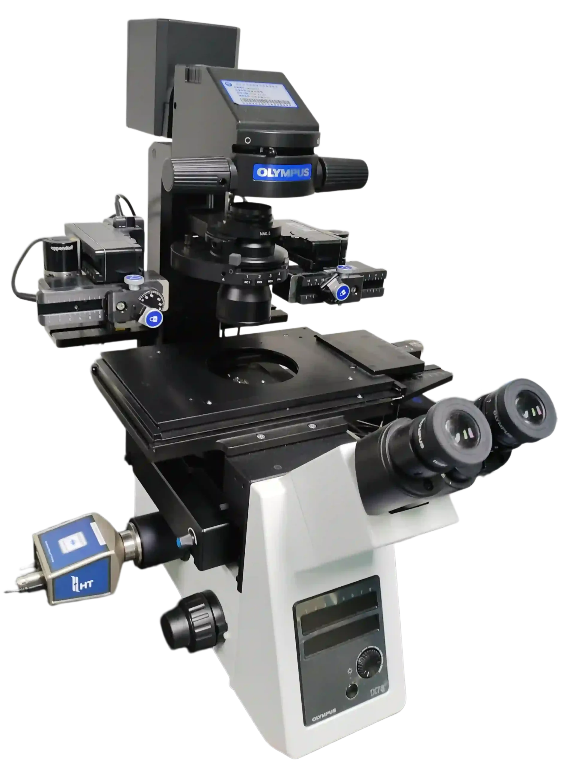 Upgrade Olympus IX73 Inverted Microscope to LED Fluorescence
